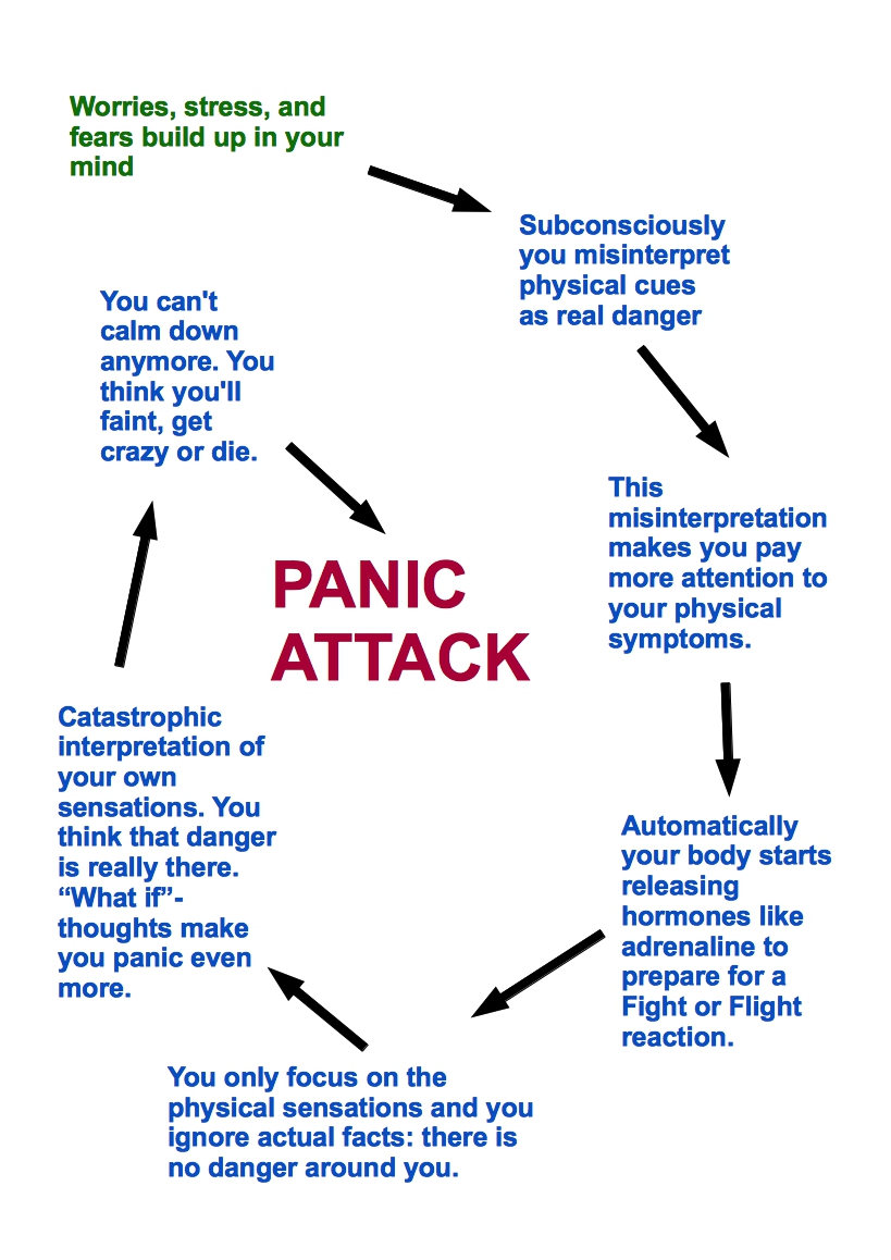 panic attacks how control attack? does Attack  a someone get panic  Causes How Panic